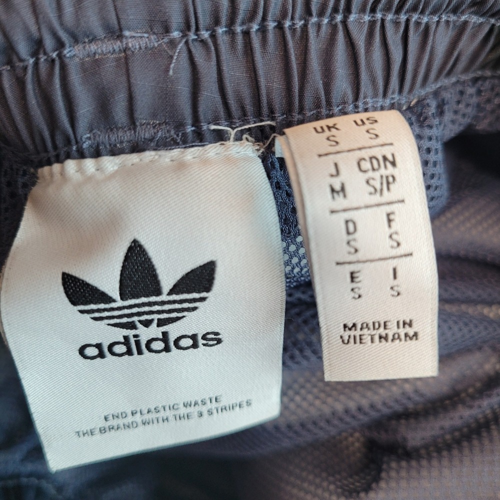 Adidas Camo Cargo Jogger Pants Mens Small blue Camouflage Ripstop Track Pants - Picture 9 of 10